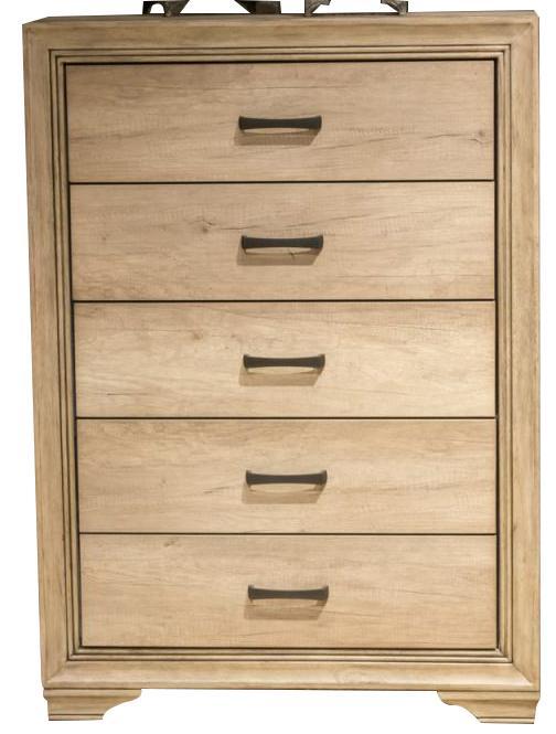 Liberty Sun Valley 5-Drawer Chest in Sandstone