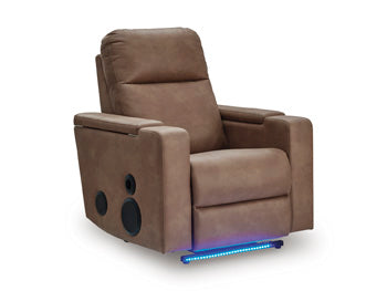 Lorrenton Power Glider Recliner with Audio System - Furniture Max (Falls Church,VA) *