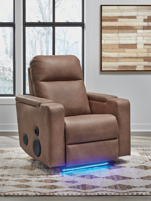 Lorrenton Power Glider Recliner with Audio System - Furniture Max (Falls Church,VA) *
