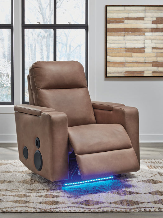 Lorrenton Power Glider Recliner with Audio System - Furniture Max (Falls Church,VA) *