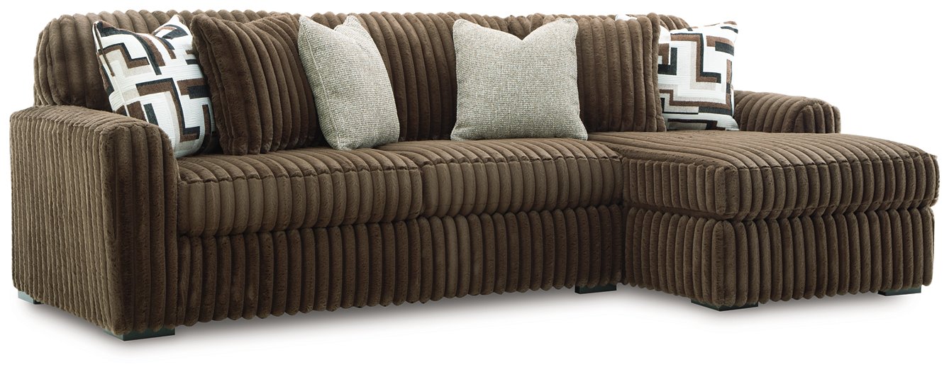 Midnight-Madness Sectional Sofa with Chaise