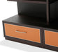 21 Cosmopolitan Left Entertainment Base in Umber/Orange - Furniture Max (Falls Church,VA) *