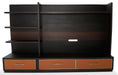 21 Cosmopolitan Left Entertainment Base in Umber/Orange - Furniture Max (Falls Church,VA) *