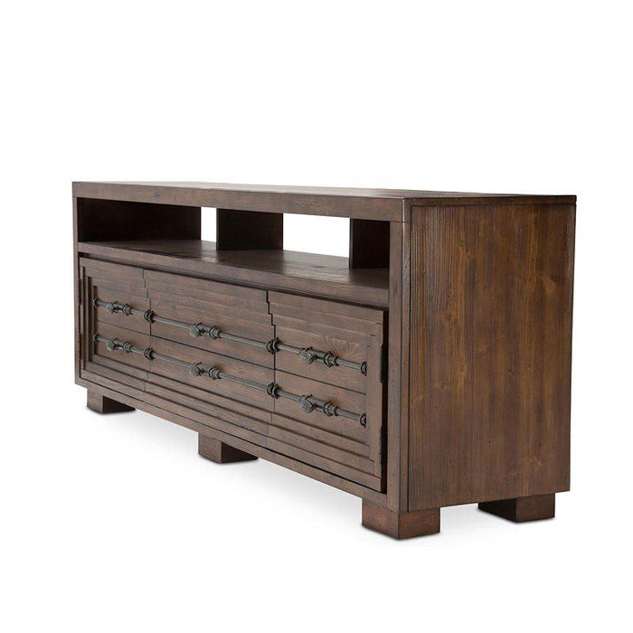Carrollton TV Console in Rustic Ranch - Furniture Max (Falls Church,VA) *