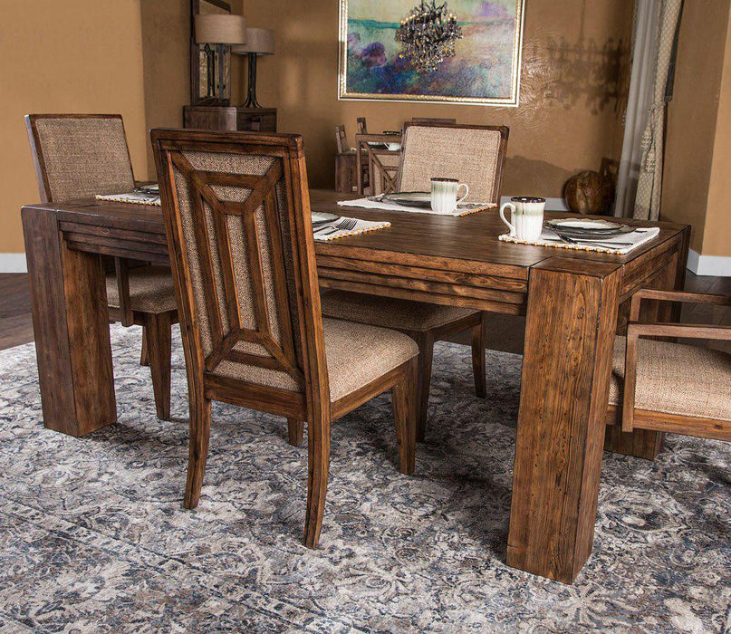 Carrollton Rectangular Dining Table in Rustic Ranch