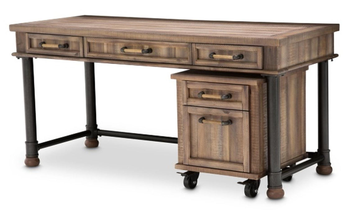 Crossings Rolling File Cabinet in Reclaimed Barn - Furniture Max (Falls Church,VA) *