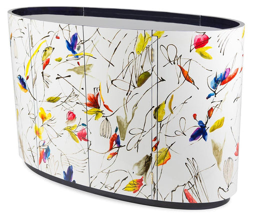 Furniture Illusions Oval Cabinet with Doors - Furniture Max (Falls Church,VA) *