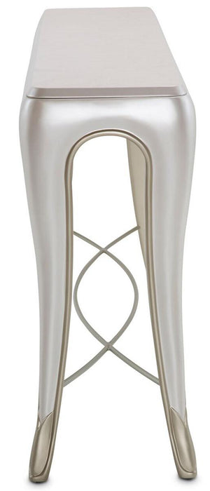 Furniture London Place Console in Creamy Pearl - Furniture Max (Falls Church,VA) *