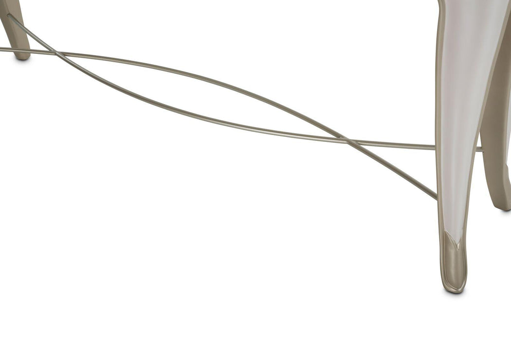 Furniture London Place Console in Creamy Pearl - Furniture Max (Falls Church,VA) *