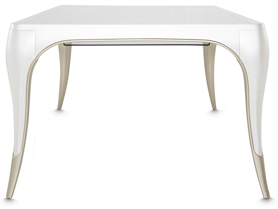Furniture London Place Dining Table in Creamy Pearl - Furniture Max (Falls Church,VA) *