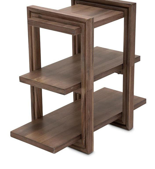 Hudson Ferry Chair Side Table in Driftwood - Furniture Max (Falls Church,VA) *