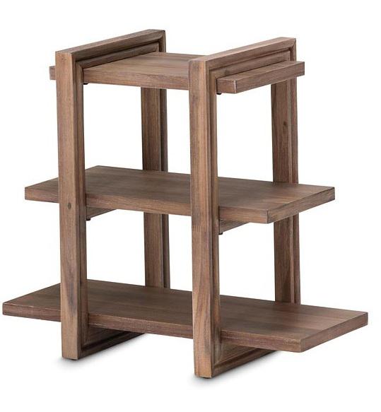 Hudson Ferry Chair Side Table in Driftwood - Furniture Max (Falls Church,VA) *