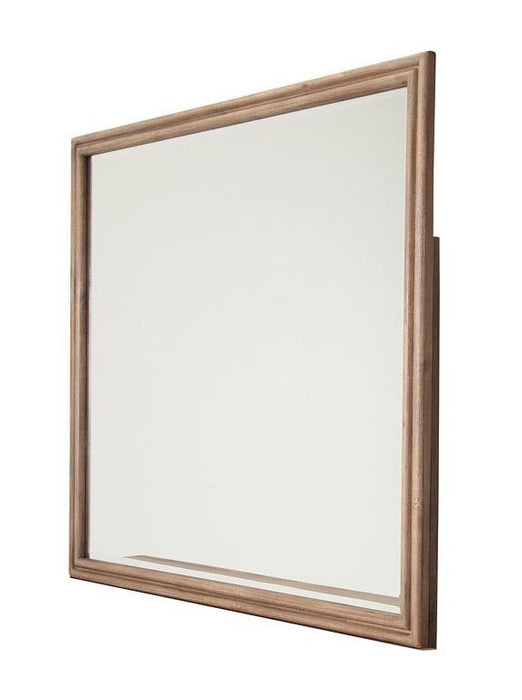 Hudson Ferry Mirror in Driftwood (Brown Fabric)