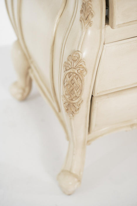 Lavelle Nightstand in Blanc White - Furniture Max (Falls Church,VA) *