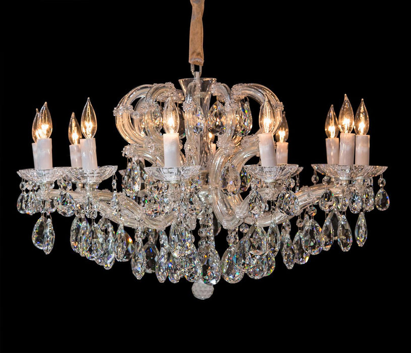 Lighting Alhambra 12 Light Chandelier in Clear and Silver