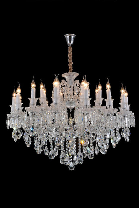Lighting Chambord 19 Light Chandelier in Clear and Chrome - Furniture Max (Falls Church,VA) *