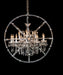Lighting Pena 15 Light Chandelier in Clear and Chrome - Furniture Max (Falls Church,VA) *