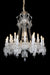 Lighting Treviso 20 Light Chandelier in Clear and Chrome - Furniture Max (Falls Church,VA) *