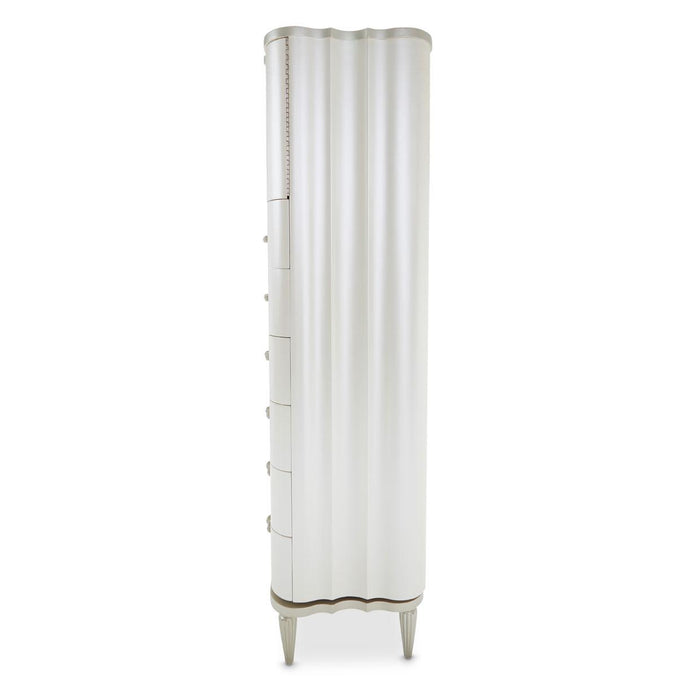London Place Lingerie Chest in Creamy Pearl - Furniture Max (Falls Church,VA) *