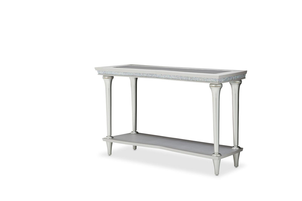 Melrose Plaza Console Table in Dove - Furniture Max (Falls Church,VA) *