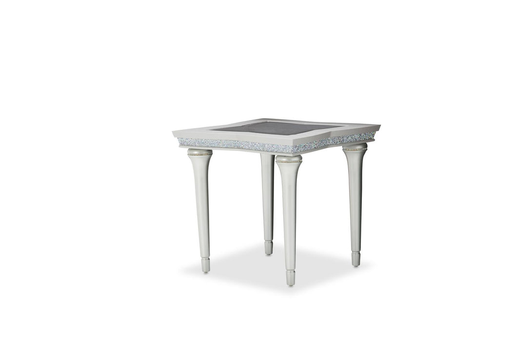 Melrose Plaza End Table in Dove - Furniture Max (Falls Church,VA) *