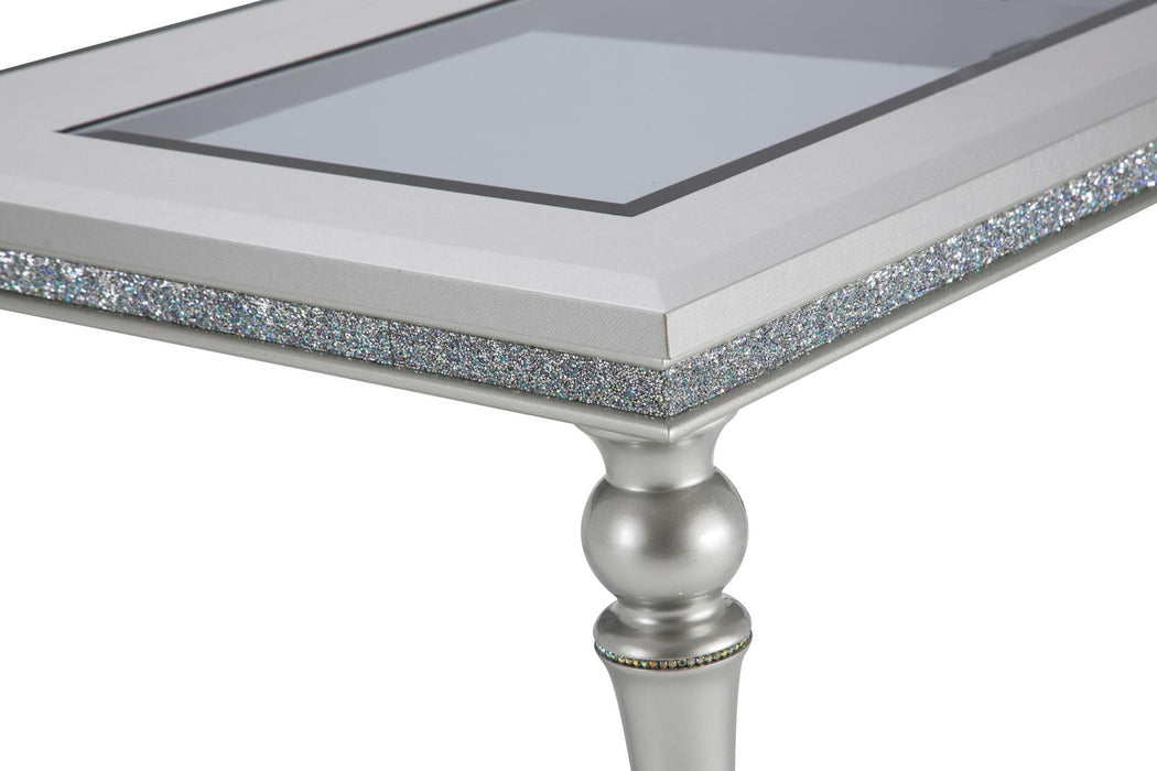 Melrose Plaza Leg Dining Table in Dove 9019000-118 - Furniture Max (Falls Church,VA) *