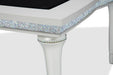 Melrose Plaza Rectangular Cocktail Table in Dove - Furniture Max (Falls Church,VA) *