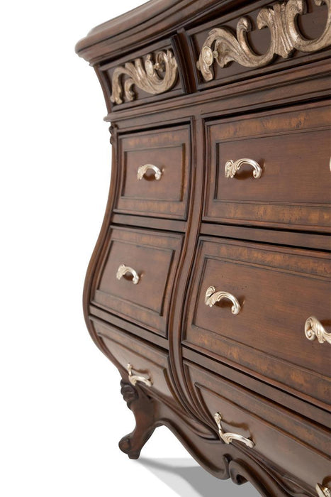 Platine de Royale Dresser in Light Espresso - Furniture Max (Falls Church,VA) *