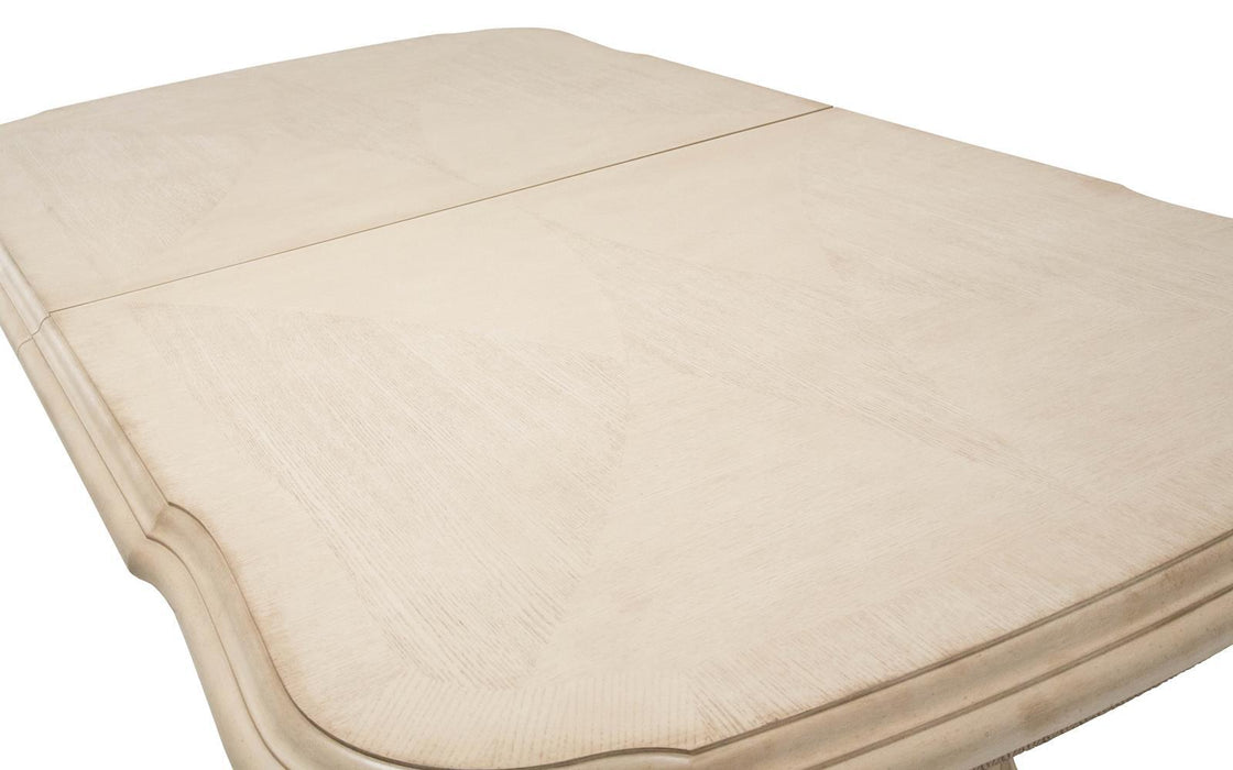 Platine de Royale Rectangular Wood Dining Table in Champagne 09002-201 - Furniture Max (Falls Church,VA) *