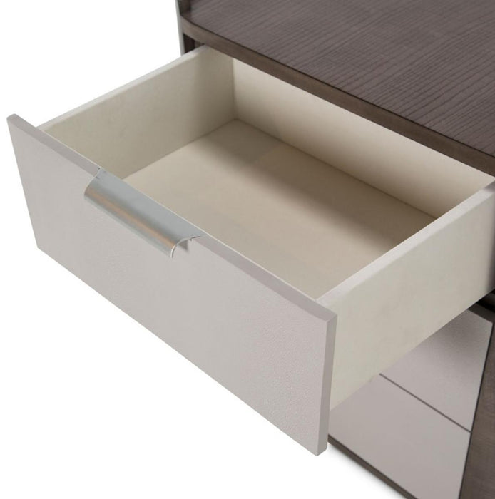 Roxbury Park 3 Drawer Nightstand in Slate - Furniture Max (Falls Church,VA) *