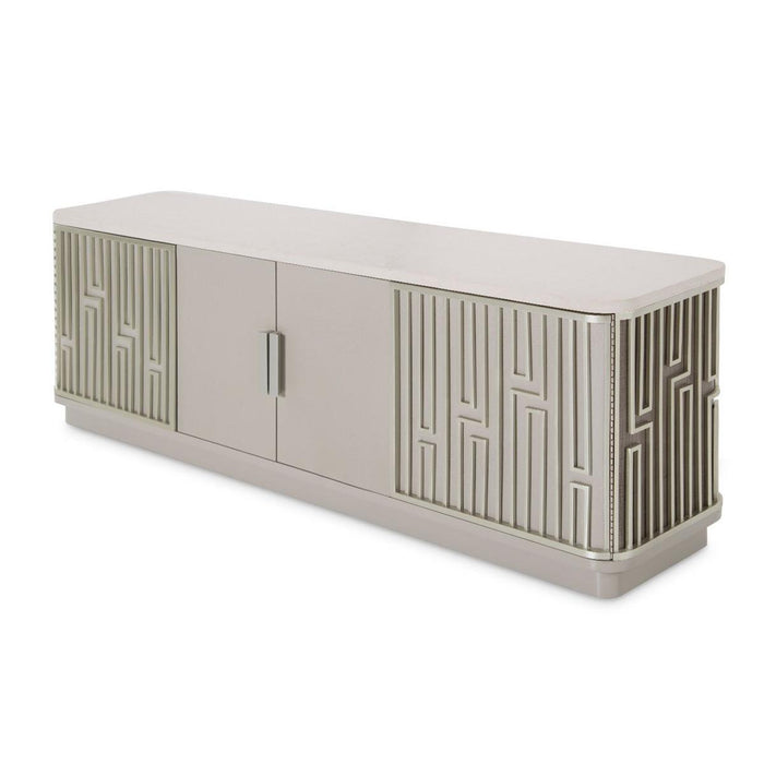 Roxbury Park Media Cabinet in Slate - Furniture Max (Falls Church,VA) *