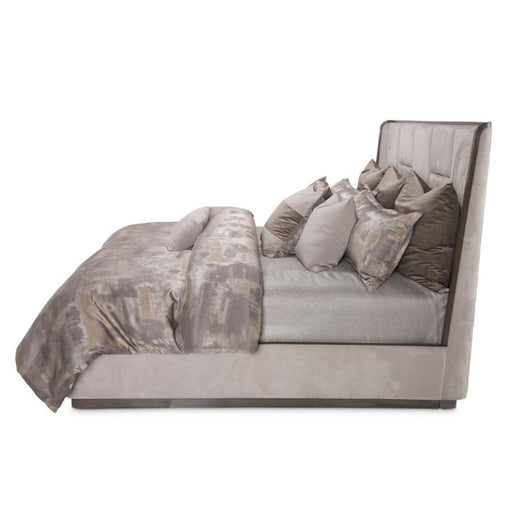 Roxbury Park Queen Multi-Panel Bed in Slate - Furniture Max (Falls Church,VA) *