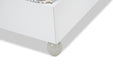 Sky Tower King Upholstered Platform Bed in White Cloud - Furniture Max (Falls Church,VA) *