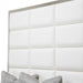 State St Metal Cal King Panel Bed in Glossy White - Furniture Max (Falls Church,VA) *