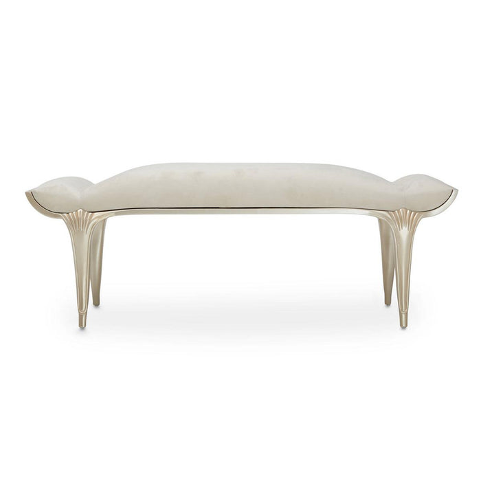 Villa Cherie Bed Bench in Caramel