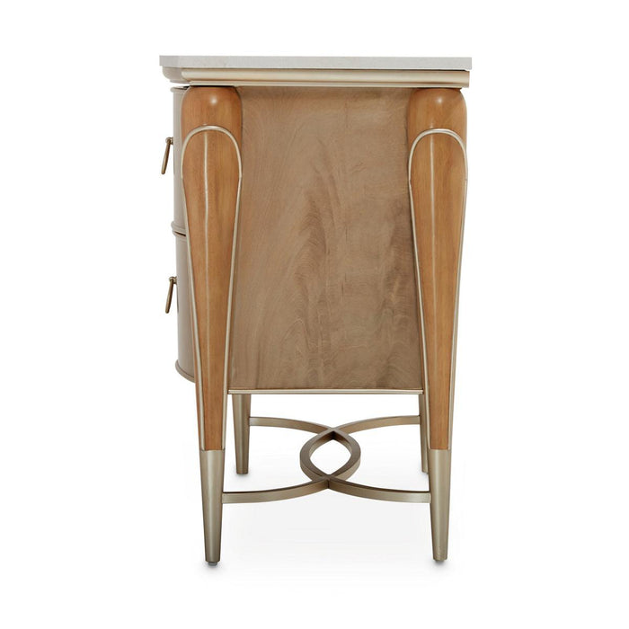 Villa Cherie Nightstand in Caramel