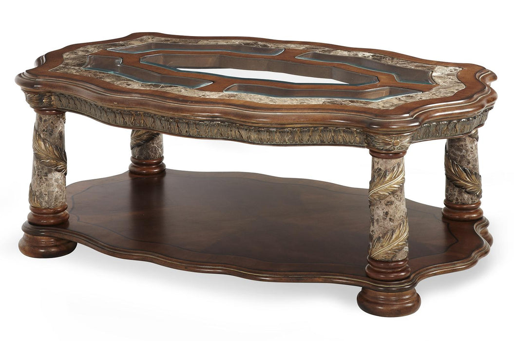 Villa Valencia Cocktail Table in Classic Chestnut - Furniture Max (Falls Church,VA) *