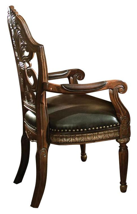Villa Valencia Writing Desk Chair in Chestnut - Furniture Max (Falls Church,VA) *