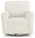Herstow Swivel Glider Accent Chair - Furniture Max (Falls Church,VA) *