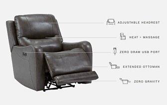 Galahad Power Recliner - Furniture Max (Falls Church,VA) *