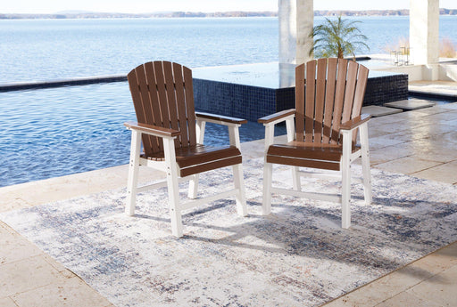 Genesis Bay Outdoor Dining Arm Chair (Set of 2) - Furniture Max (Falls Church,VA) *