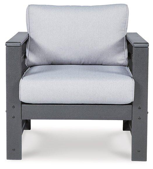 Amora Outdoor Lounge Chair with Cushion (Set of 2) - Furniture Max (Falls Church,VA) *