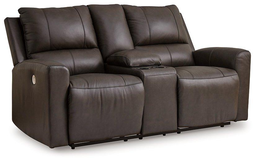 Boxmere Power Reclining Loveseat with Console - Furniture Max (Falls Church,VA) *