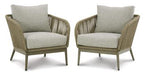 Swiss Valley Lounge Chair with Cushion (Set of 2) - Furniture Max (Falls Church,VA) *