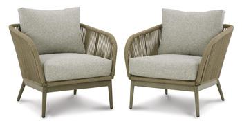 Swiss Valley Lounge Chair with Cushion (Set of 2) - Furniture Max (Falls Church,VA) *
