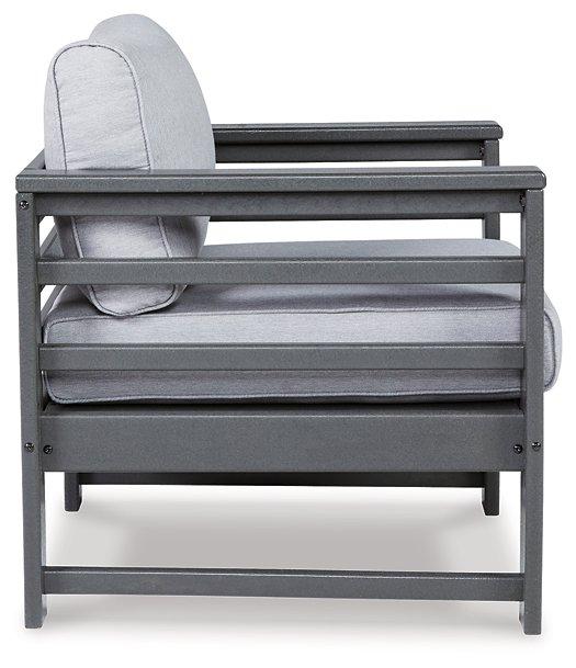 Amora Outdoor Lounge Chair with Cushion (Set of 2) - Furniture Max (Falls Church,VA) *
