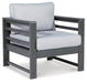 Amora Outdoor Lounge Chair with Cushion (Set of 2) - Furniture Max (Falls Church,VA) *
