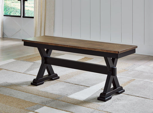 Wildenauer 50" Dining Bench - Furniture Max (Falls Church,VA) *