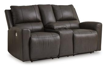 Boxmere Power Reclining Loveseat with Console - Furniture Max (Falls Church,VA) *