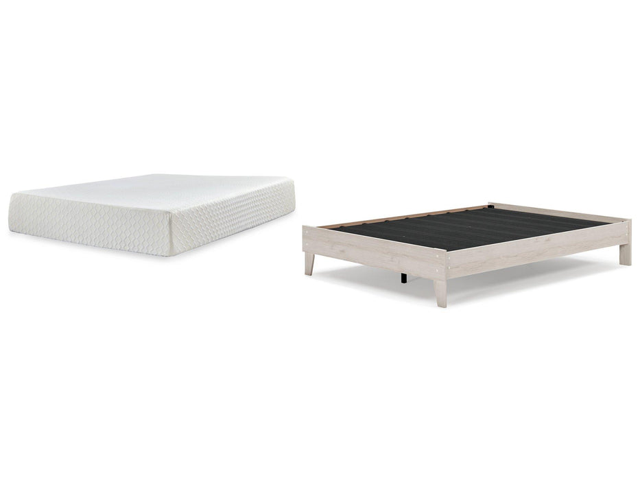 Socalle Bed and Mattress Set - Furniture Max (Falls Church,VA) *
